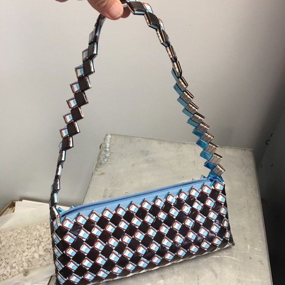 Upcycled Wrapper Purse - Picture 2 of 3